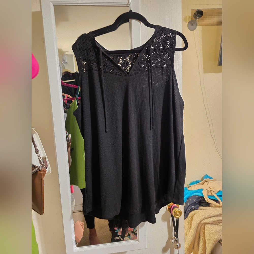 Elegant Black Women's Top.  Never Worn.
